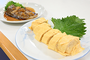 完成しただし巻き卵