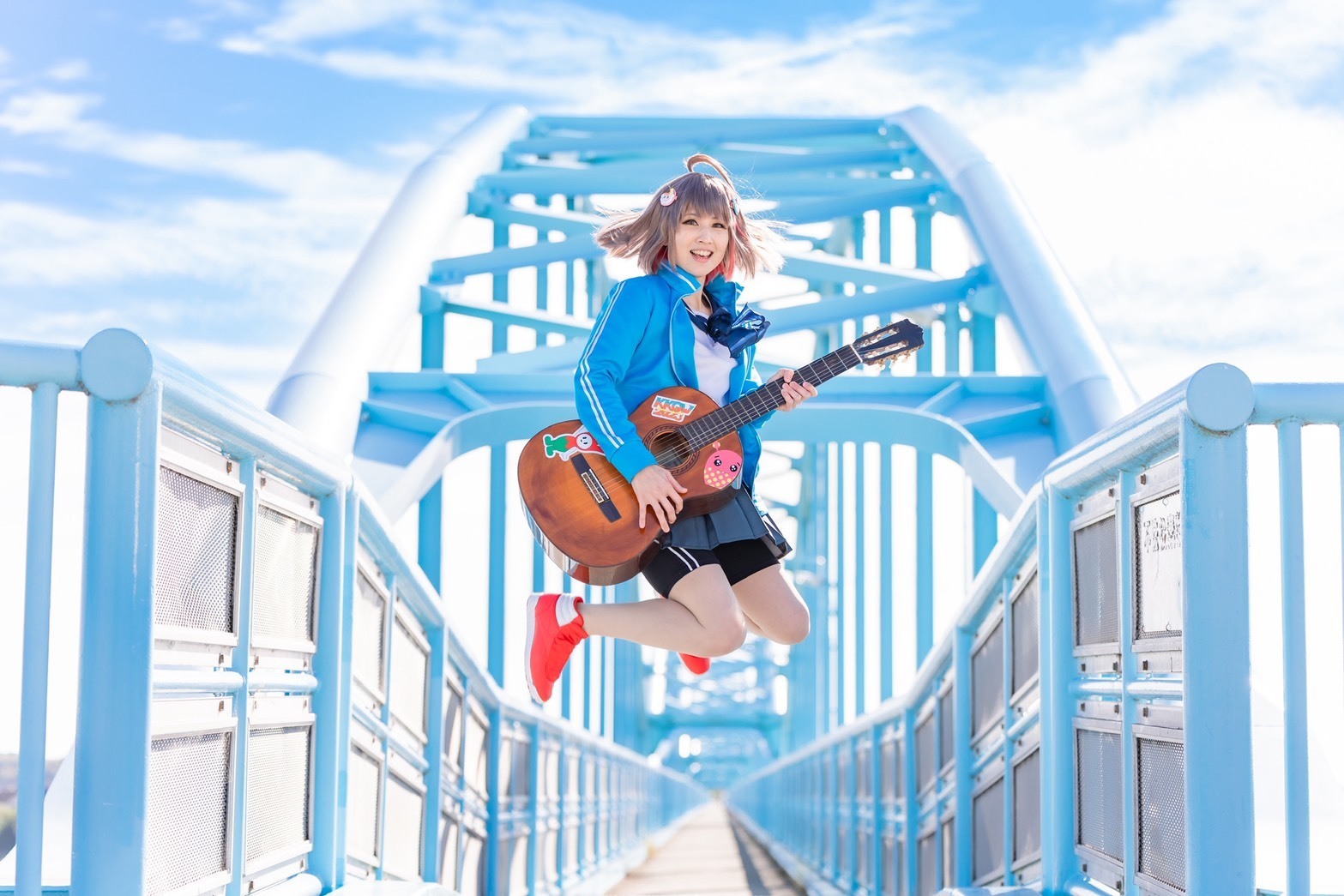 かこのちゃんのコスプレをする桃井さん