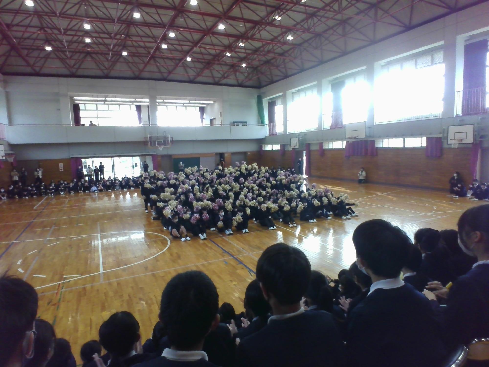 6年生を送る会1