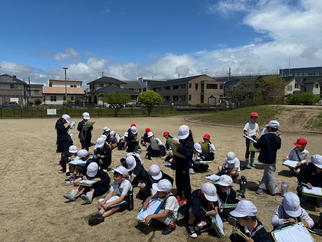 越水公園に到着しました。