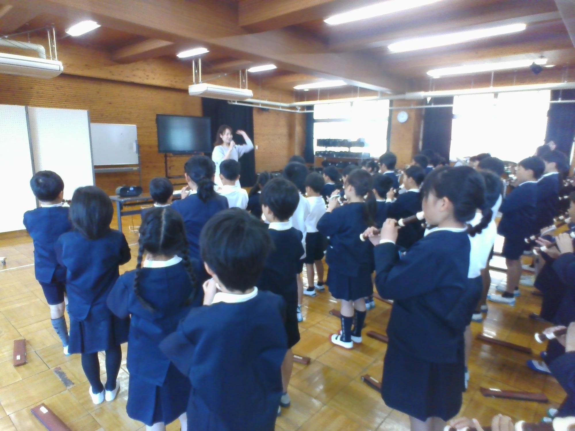 リコーダー演奏会の写真2