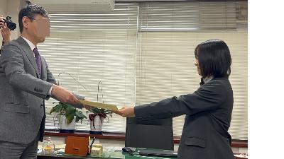 おかねの作文コンクール表彰式