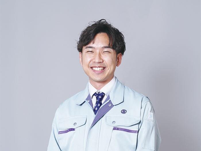教育総務部学校施設課の林さんの写真