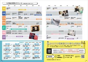 職員採用パンフレットの8、9ページ