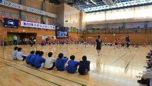 選手による模範試合01