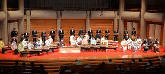 昨年の邦楽演奏会の様子