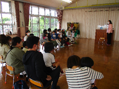 年長児参観