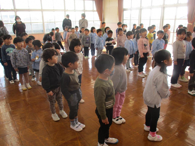 3学期始業式