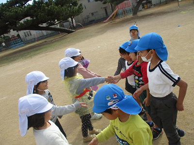 サッカー入場
