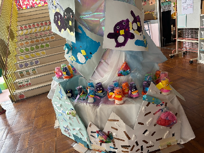 南極のペンギン