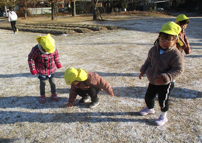 雪集め