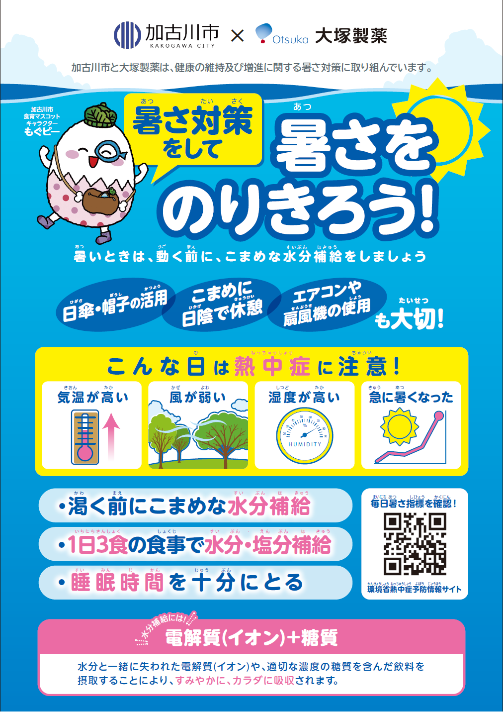 熱中症対策ポスター