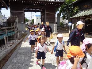 泊神社に到着したよ