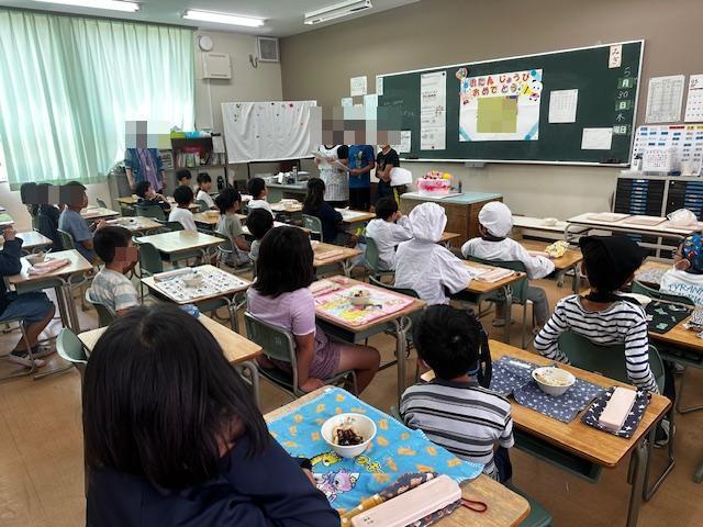 誕生日会の様子