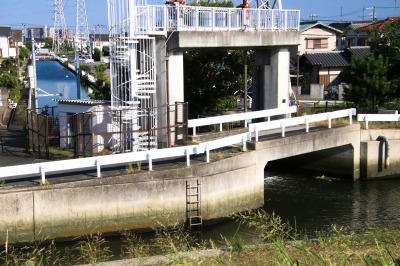 泊川との合流地点