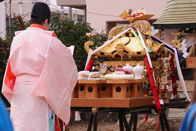 宮司による祝詞