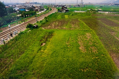 開校前の土地