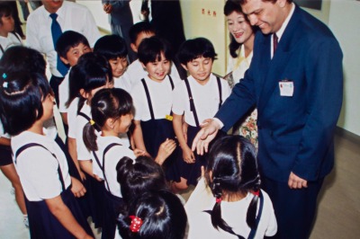 マリンガ市長学校訪問