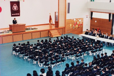 第1回入学式あいさつ