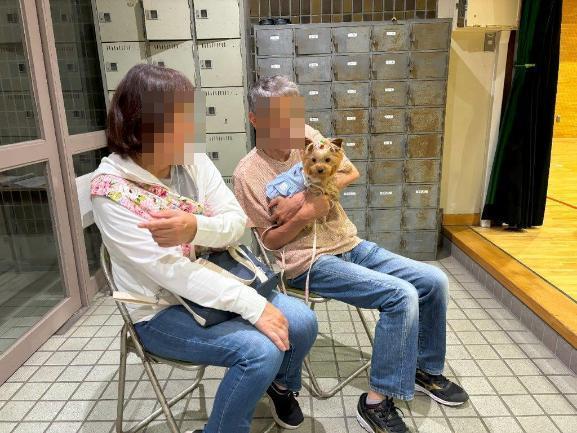 ペット同行避難