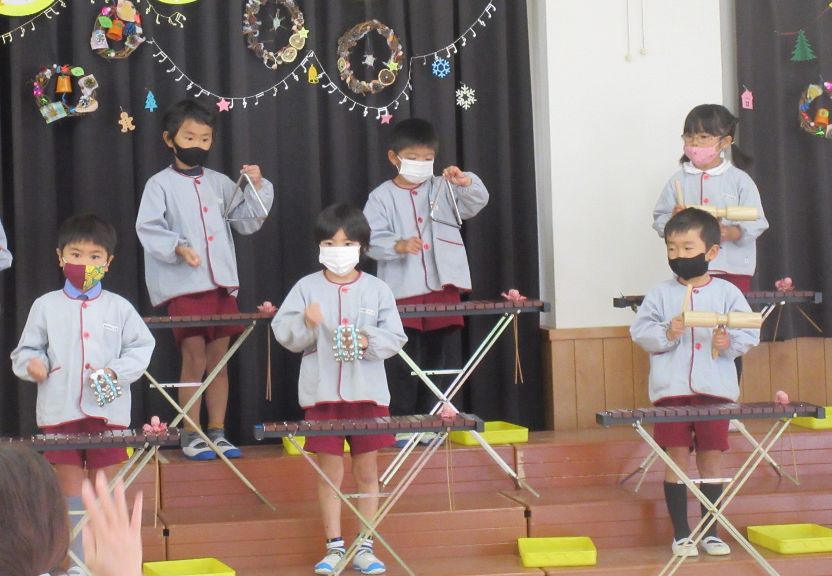 そら組 楽器大好き