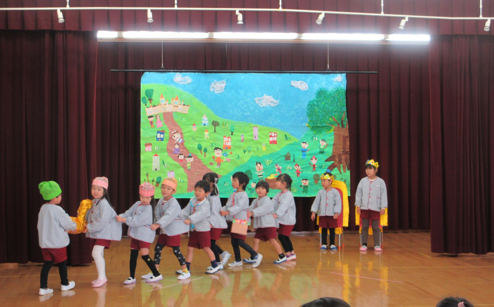きんのがちょう 4歳児