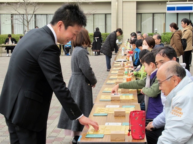 100面指しイベントの様子