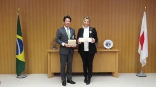 ボルゲッチ氏と記念撮影