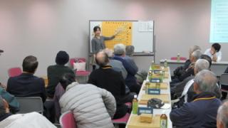 棋譜解説の様子