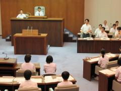 中学生議会の様子