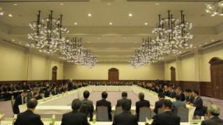 県・市町懇話会の様子