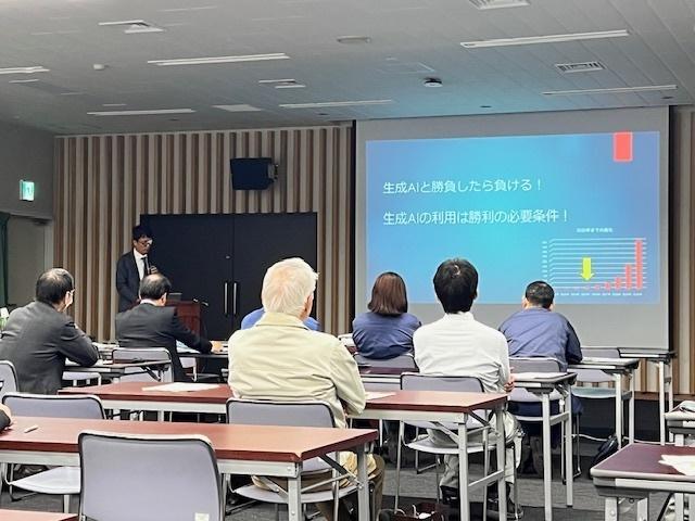 工業技術センター出前セミナー写真1