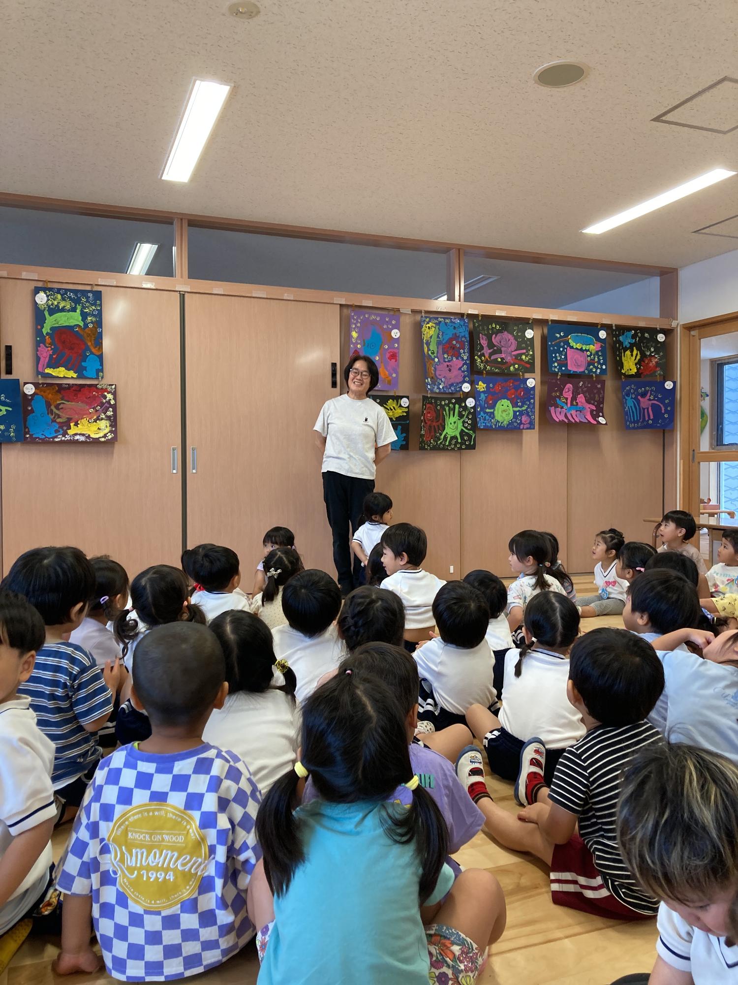 園長先生おはなし