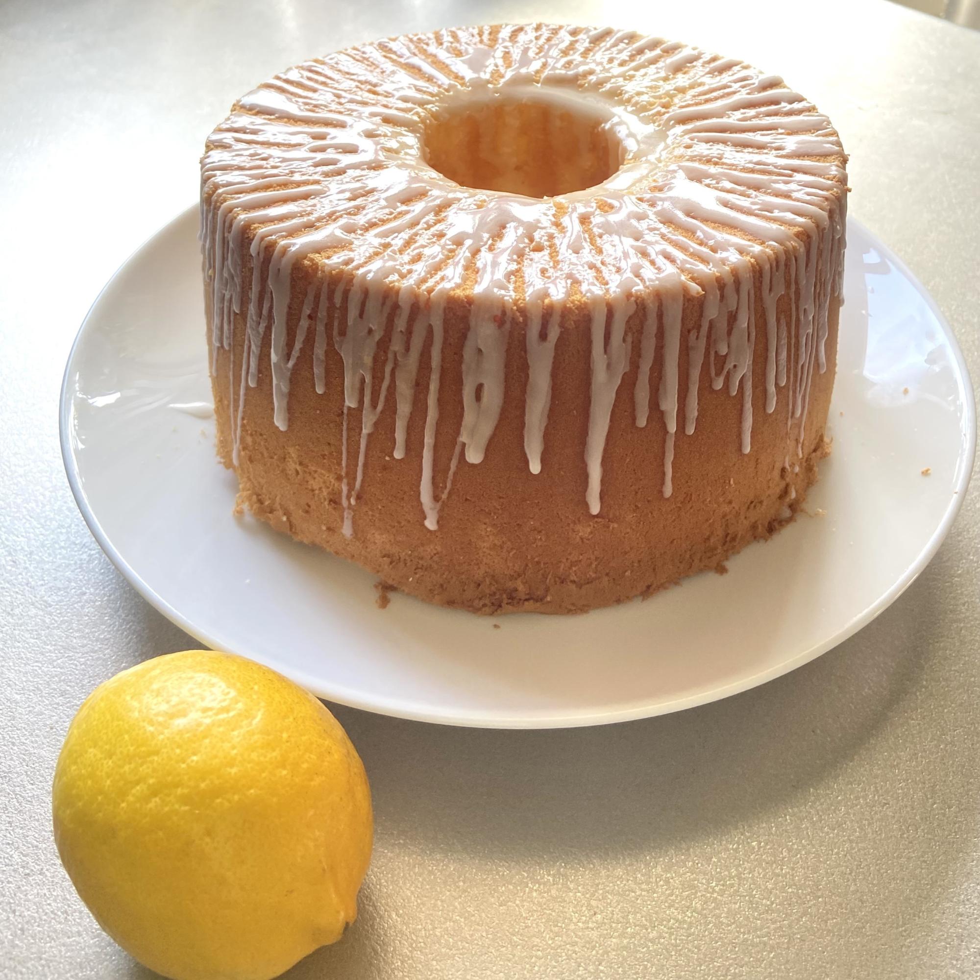 レモンのシフォンケーキ