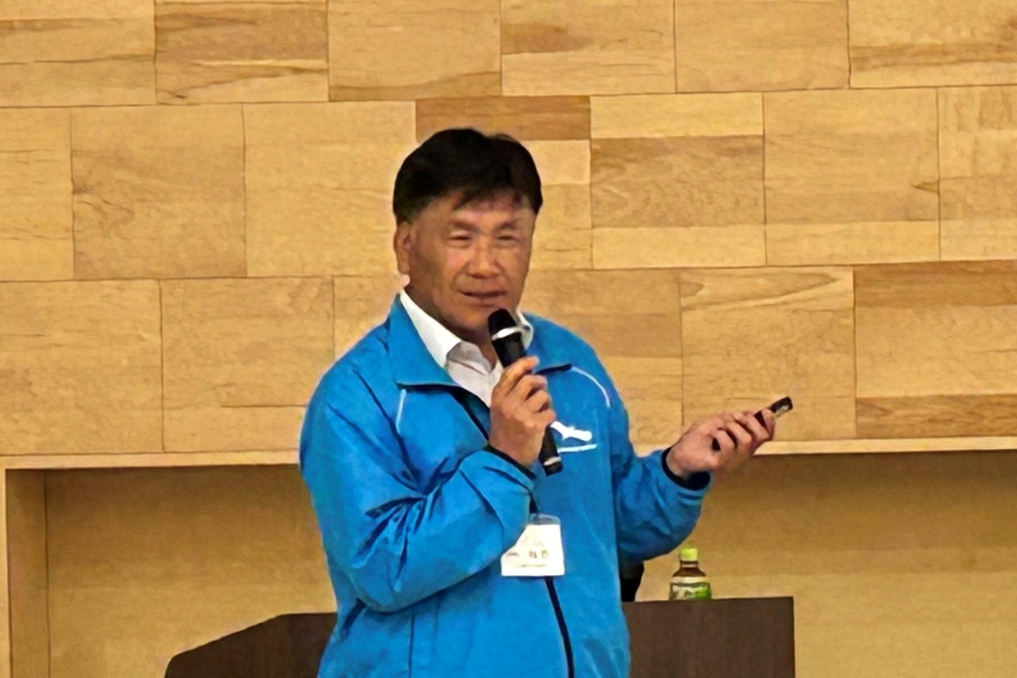 講師の椿野亮二氏