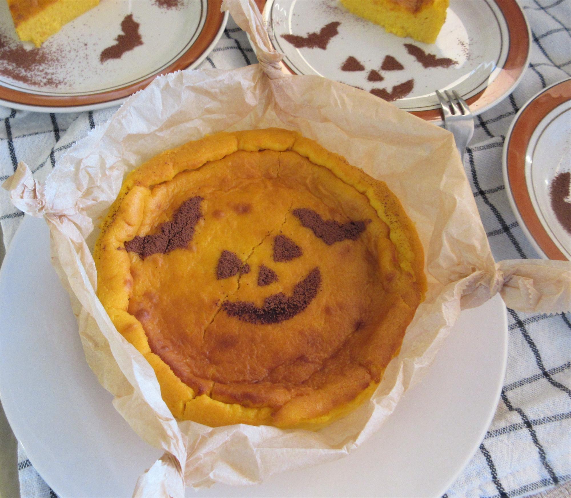 かぼちゃのチーズケーキ
