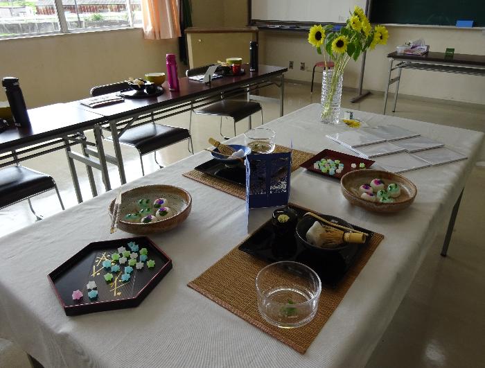 テーブル茶道教室