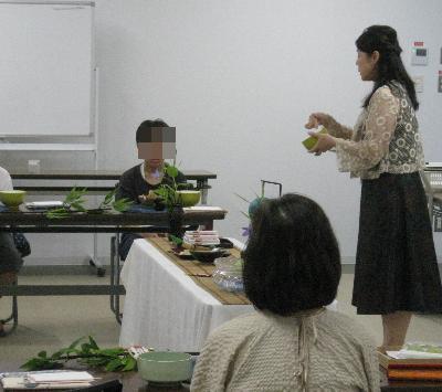 テーブル茶道教室