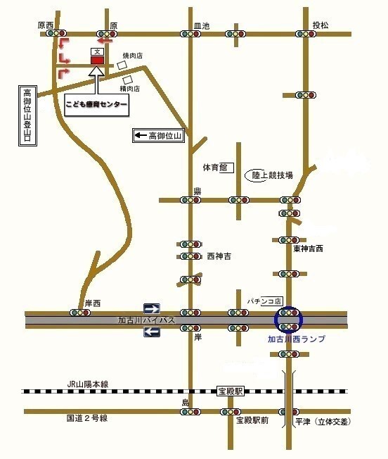 こども療育センターアクセス図