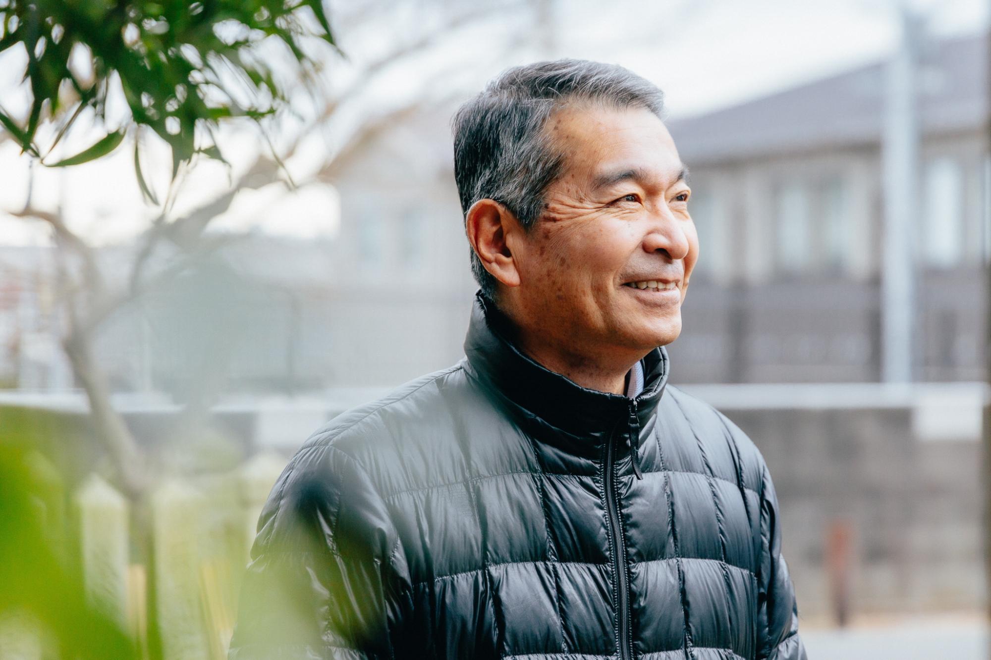 インタビューに答える池田さん