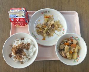 9月4日の給食写真