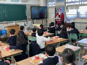 クリスマスケーキ届いた写真