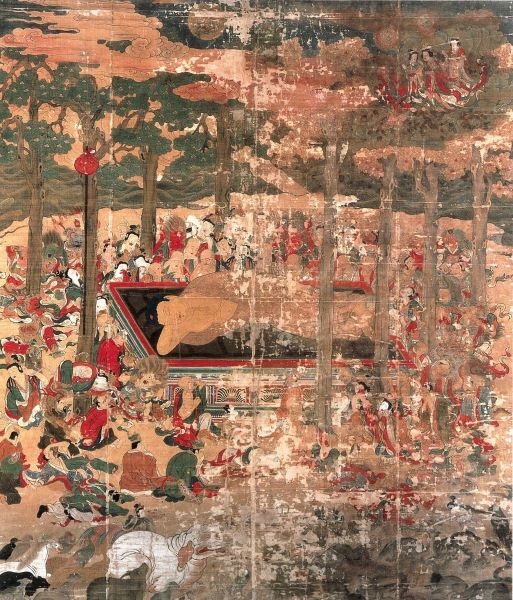 鶴林寺仏涅槃図