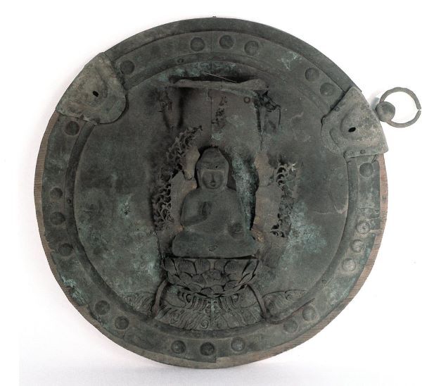 鶴林寺本堂薬師如来懸仏