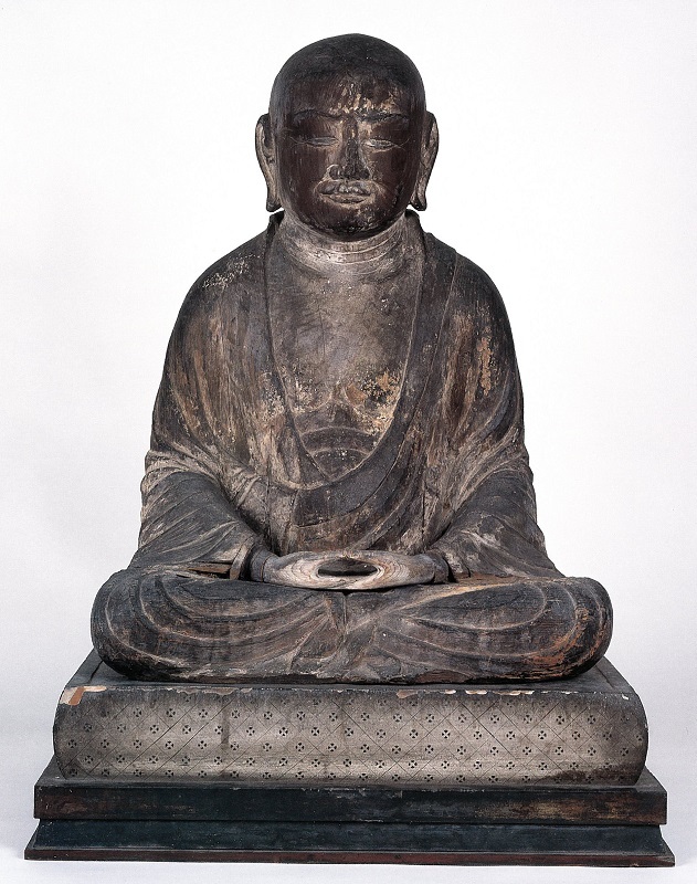 鶴林寺恵便法師坐像