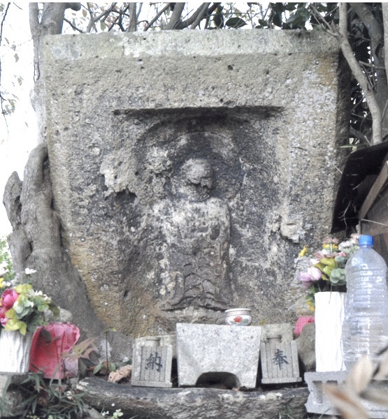 地蔵石仏(こけ地蔵)