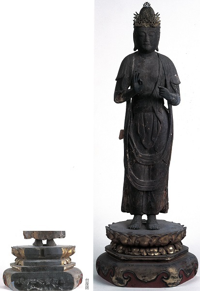 大野常楽寺の聖観音菩薩立像
