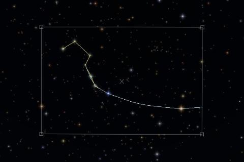 春の大曲線の解説図