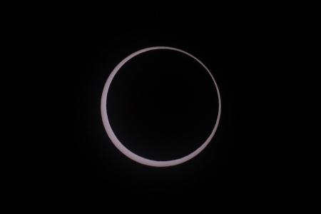 金環日食2012