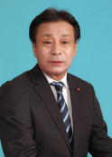 公明党議員団所属で議席番号23の白石信一の写真